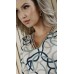 062356 Blusa Ramany Manga Longa Estampada